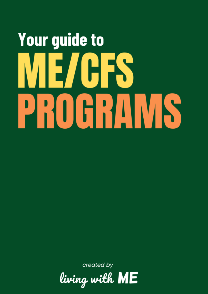 Your guide to ME/CFS programs